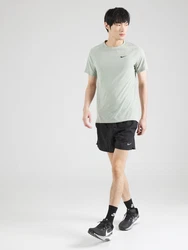 NIKE Sportshirt 'FLEX REP' pastellgrün/schwarz