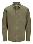 Jack & Jones Premium Hemd 'JPRCCDOVER' dunkelgrün
