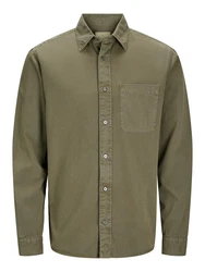 Jack & Jones Premium Hemd 'JPRCCDOVER' dunkelgrün