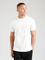 ARMANI EXCHANGE T-Shirt silber/offwhite