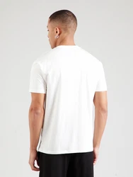 ARMANI EXCHANGE T-Shirt silber/offwhite