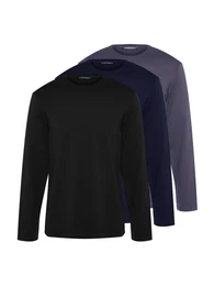 Shirt marine / anthrazit / schwarz