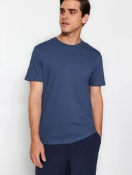 Trendyol T-Shirt blau/grau/wei