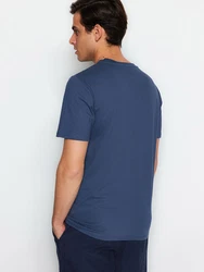 Trendyol T-Shirt blau/grau/wei