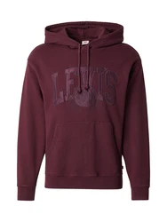 LEVI'S Sweatshirt Relaxed Graphic Hoodie cyclam/dunkellila