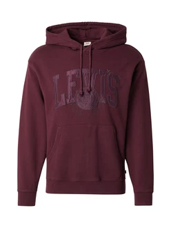 LEVI'S Sweatshirt Relaxed Graphic Hoodie cyclam/dunkellila
