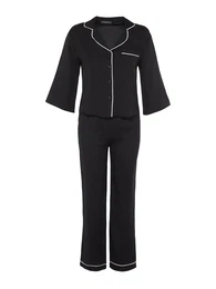 Pyžamo černá / bílá