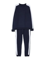 Trendyol Herren Pyjama marine/wei