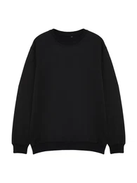 Sweatshirt schwarz