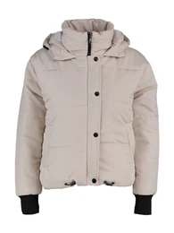 Přechodná bunda béžová / černá