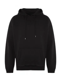 Sweatshirt schwarz / offwhite