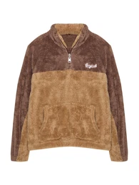 Sweatshirt camel / braun / offwhite