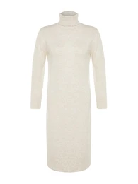 Úpletové šaty režná