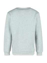 Trendyol Sweatshirt graumeliert/schwarz