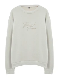 Sweatshirt greige