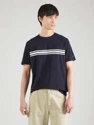 TOMMY HILFIGER T-Shirt marineblau/weiß