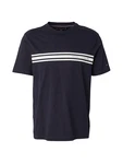 TOMMY HILFIGER T-Shirt marineblau/weiß