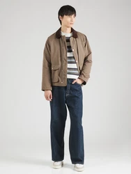 Denim Project Pullover hellblau/hellgrau/oliv/schwarz