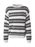 Denim Project Pullover hellblau/hellgrau/oliv/schwarz