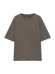 Pull&Bear Sweatshirt dunkelgrau