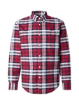 TOMMY HILFIGER Hemd 'HERITAGE' marine/rot/weiß