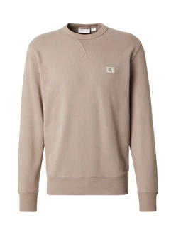 Calvin Klein Jeans Sweatshirt Braun/Khaki/Beige/Grau/Lila