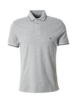 TOMMY HILFIGER Poloshirt Grau/Hellgrau/Grau/Hellgrau/Grau/Hellgrau/Grau/Hellgrau/Grau/Hellgrau/Grau/Hellgrau/Grau/Hellgrau/Grau/Hellgrau/Grau/Hellgrau/Grau/Hellgrau/Grau/Hellgrau/Grau/Hellgrau/Grau/Hellgrau