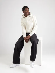 Tommy Hilfiger Hoodie ESS SEASONAL FLEECE HOODY ecru