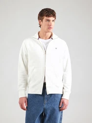 Gant Sweatshirt REG SHIELD FULL ZIP SWEAT weiß