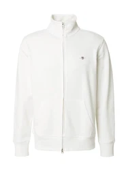 Gant Sweatshirt REG SHIELD FULL ZIP SWEAT weiß
