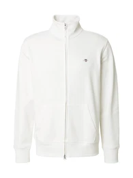 Sweatjacke wei