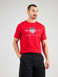Gant T-Shirt REGULAR ARCHIVE SHIELD Grau/Rot/Dunkelrot/Grau/Rot/Dunkelrot/Grau/Rot/Dunkelrot/Grau/Rot/Dunkelrot/Grau/Rot/Dunkelrot/Grau/Rot/Dunkelrot/Grau/Rot/Dunkelrot/Grau/Rot/Dunkelrot/Grau/Rot/Dunkelrot/Grau/Rot/Dunkelrot/Grau/Rot/Dunkelrot/Grau/Rot/Dunkelrot