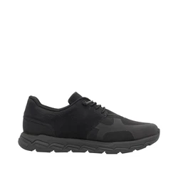 Rieker Sport Sneaker schwarz/weiß