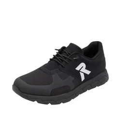 Rieker Sport Sneaker schwarz/weiß