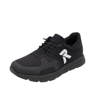 Rieker Sport Sneaker schwarz/weiß