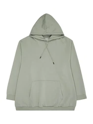 Jack & Jones Plus Sweatshirt 'JJEBRADLEY' pastellgrn