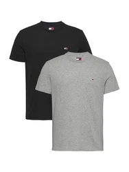 Tommy Jeans T-Shirt Dunkelgrau/Grau/Schwarz/Dunkelgrau/Grau/Schwarz/Dunkelgrau/Grau/Schwarz/Dunkelgrau/Grau/Schwarz/Dunkelgrau/Grau/Schwarz/Dunkelgrau/Grau/Schwarz