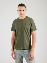 SELECTED HOMME T-Shirt SLHASPEN dunkelgrün