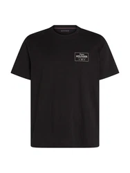 TOMMY HILFIGER T-Shirt schwarz/weiß