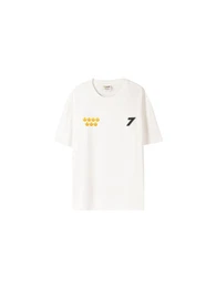 T-Shirt gelb / rot / schwarz / wei