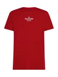 TOMMY HILFIGER T-Shirt rot/weiß TOMMY HILFIGER T-Shirt rot/weiß