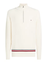 Pullover elfenbein / marine / rot