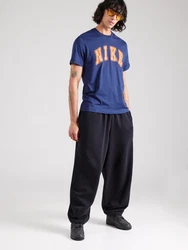 Nike Sportswear T-Shirt 'CLUB' marineblau/orange