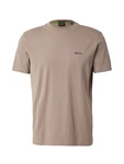 BOSS T-Shirt 'Tee' Braun/Beige/Khaki/Braun/Beige/Khaki/Braun/Beige/Khaki
