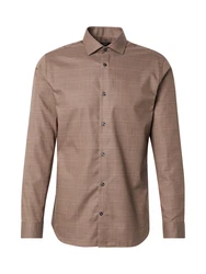 Jack & Jones Premium Hemd JPRBLAPARKER Braun/Khaki/Beige/Grau