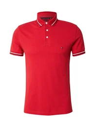 Poloshirt rot / weinrot / wei