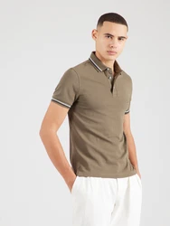 TOMMY HILFIGER Poloshirt navy / khaki / weiß