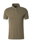 TOMMY HILFIGER Poloshirt navy / khaki / weiß TOMMY HILFIGER Poloshirt navy / khaki / weiß