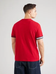 TOMMY HILFIGER T-Shirt marine/rot/weiß
