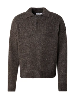 WEEKDAY Pullover 'Bobby' braun